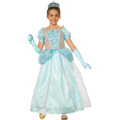 Costum de carnaval - Printesa (turcoaz)