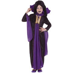 Costum de carnaval - Vampirita gotica (mov)
