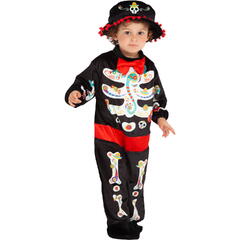 Costum de carnaval - Schelet Ziua Mortilor
