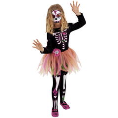 Costum de carnaval - Schelet fetita