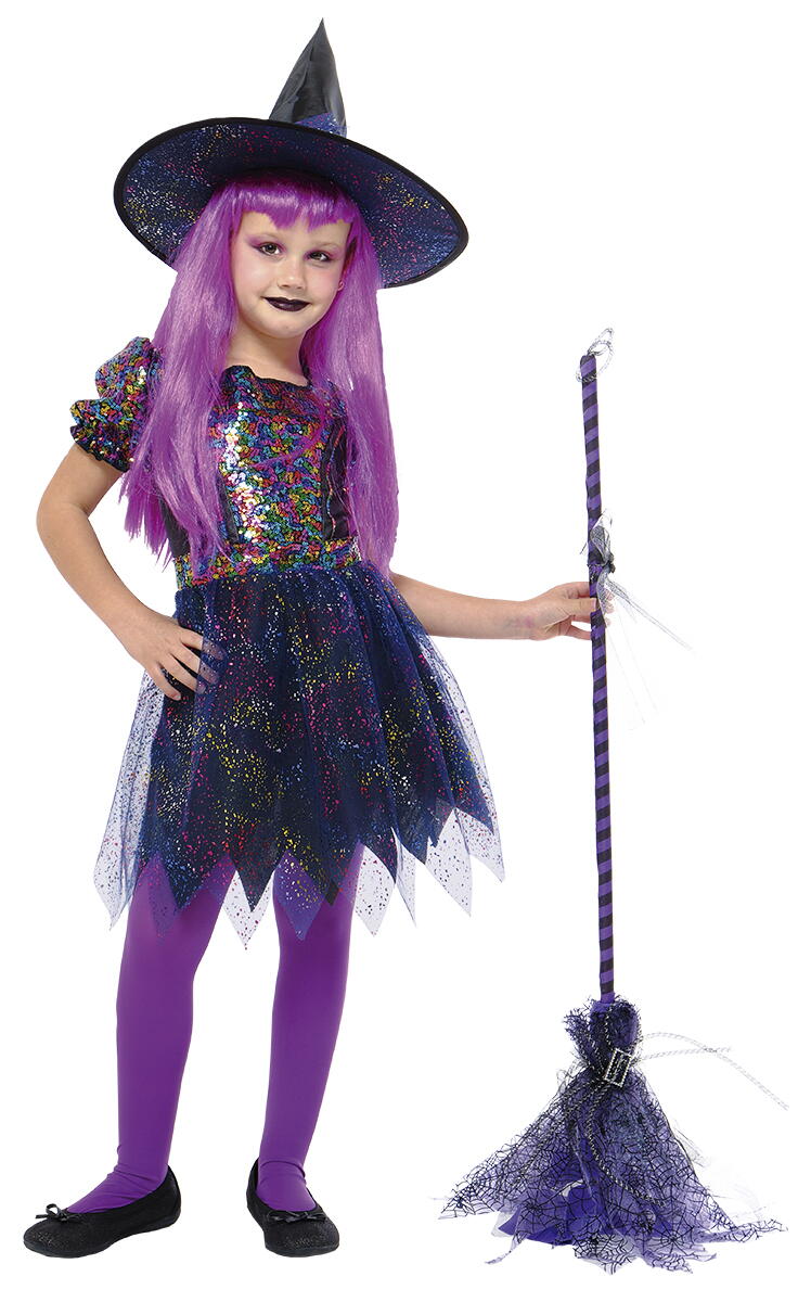 Jucarii de rol - Costum de carnaval - Vrajitoare sclipitoare