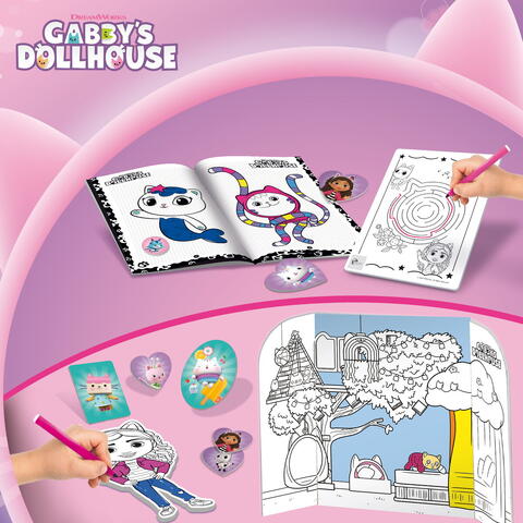 LISCIANI Kit de creatie cu ghiozdanel - Gabby's Dollhouse
