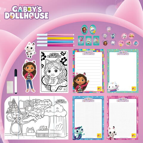 LISCIANI Kit de creatie cu ghiozdanel - Gabby's Dollhouse
