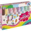 Moxy Set 6 creioane cerate - Unicorni