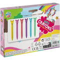 Moxy Set 6 creioane cerate - Unicorni