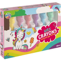 Set 6 creioane cerate - Unicorni
