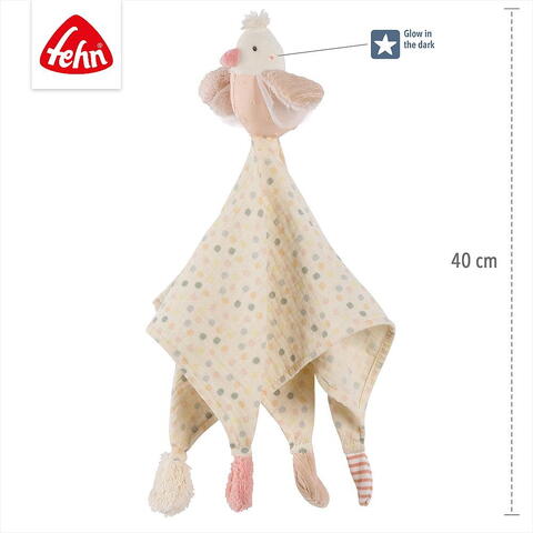 Fehn Jucarie doudou - Pasare pastel