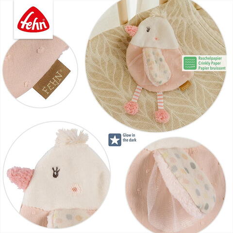 Fehn Jucarie fosnitoare - Pasare pastel