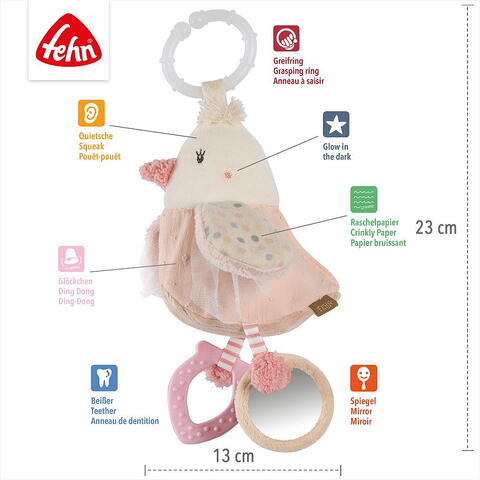 Fehn Centru de activitati - Pasare pastel