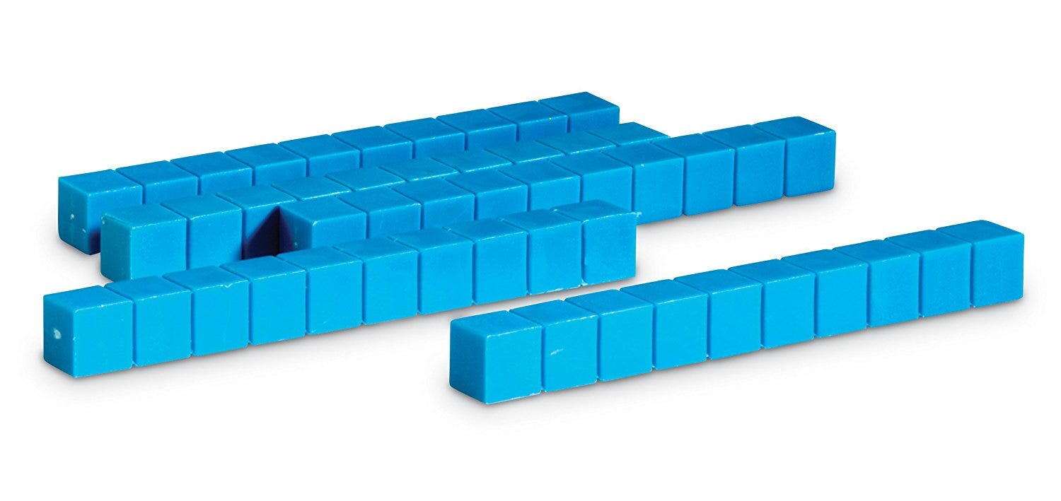 Pentru clasa - Set riglete baza 10 (50 bucati)