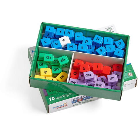 Hand2Mind Cuburi Reading Rods® - Elemente de fonetica