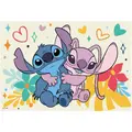 Dino Puzzle - Stitch si Angel (24 piese)