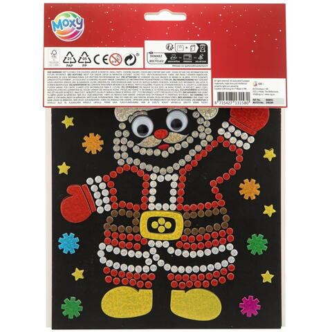 Moxy Arta cu abtibilduri - Mos Craciun