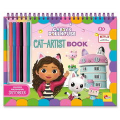 Carte cu activitati Gabby's Dollhouse - Gab-Tastic