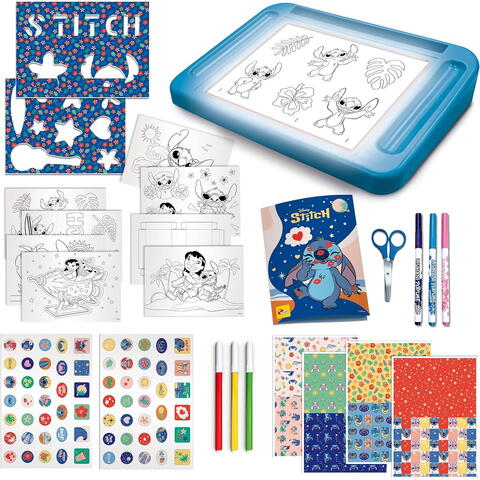 LISCIANI Tablita de desen cu lumini - Stitch