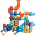 MAGPLAYER Set de constructie magnetic - Marble Run (102 piese)