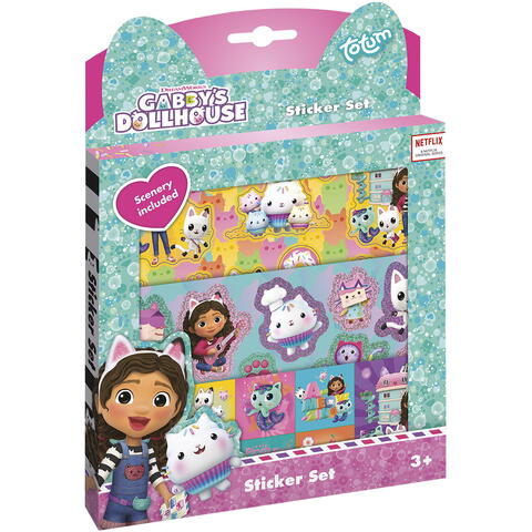 Totum Set abtibilduri - Gabby's Dollhouse