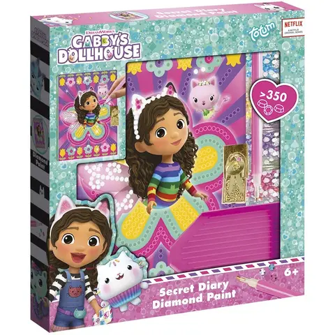 Totum Set pictura cu diamante - Jurnalul lui Gabby