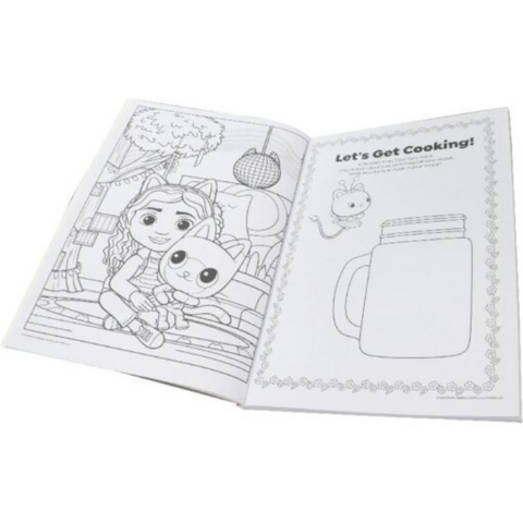 Totum Carte de colorat Jumbo - Gabby's Dollhouse