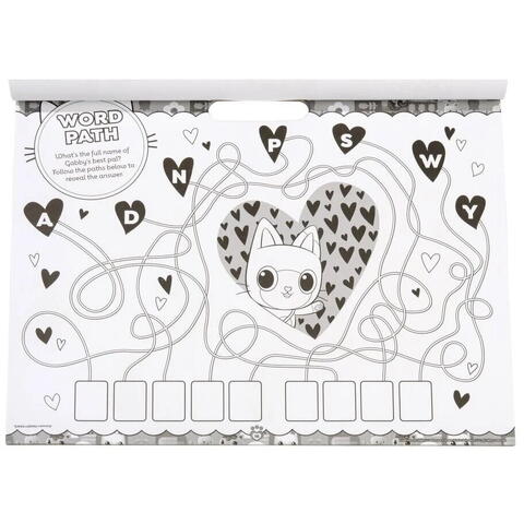 Totum Carticica cu activitati a artistului - Gabby's Dollhouse