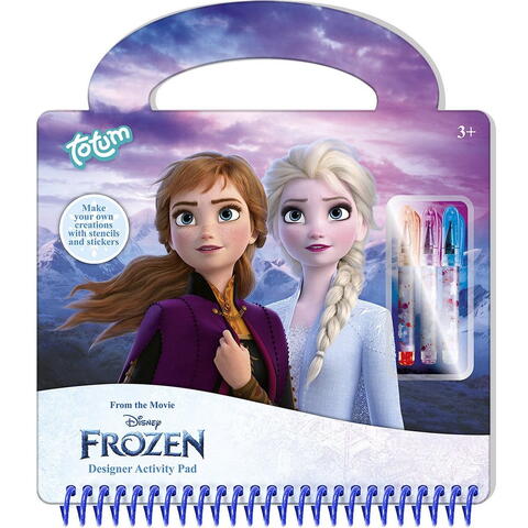 Totum Carte de activitati & pixuri - Frozen