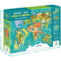 Dodo Puzzle magnetic - Lumea animalelor (36 piese)