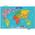 Dodo Puzzle magnetic - Harta lumii (118 piese)