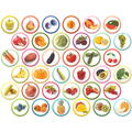 Dodo Set magneti Montessori - Fructe si legume