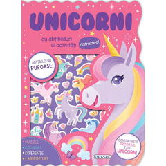 Abtibilduri pufoase - Unicorni