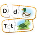 Learning Resources Set 26 de puzzle-uri Alfabet (3 piese)