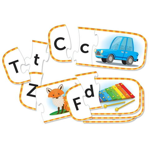 Learning Resources Set 26 de puzzle-uri Alfabet (3 piese)