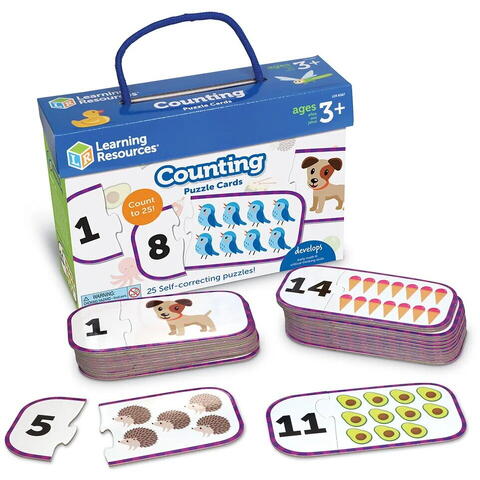 Learning Resources Joc de asociere - Invat sa numar pana la 25