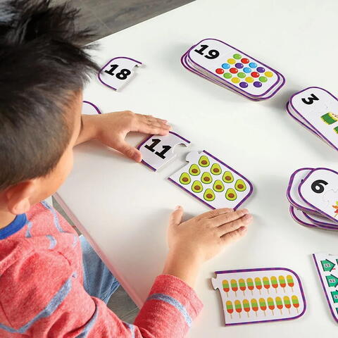 Learning Resources Joc de asociere - Invat sa numar pana la 25