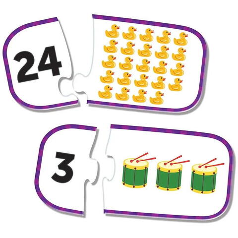 Learning Resources Joc de asociere - Invat sa numar pana la 25