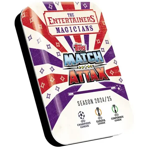 Set cartonase Booster Tin - Topps Match Attax 24/25