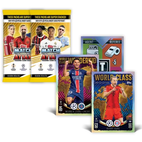 Set cartonase Starter Pack - Topps Match Attax 24/25
