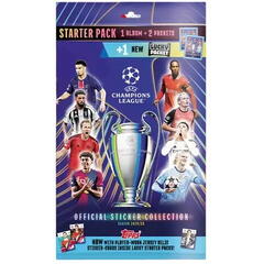 Set album abtibilduri Topps 2025 UEFA Champions League - Starter Pack