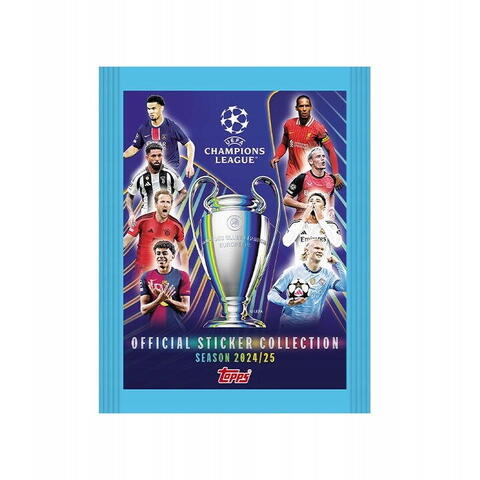 Cutie 51 pachete abtibilduri - Topps 2025 UEFA Champions League