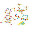 Bufnitel Set de constructie STEAM - Forme 3D (210 piese)