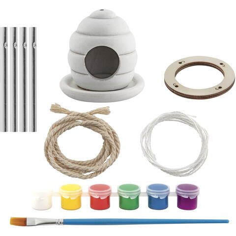 Moxy Set creativ - Casuta pasarilor cu clopotel de vant