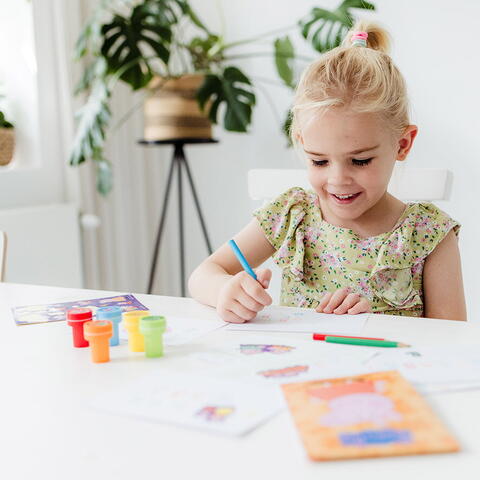 Bambelino Toys Set creativ cu stampile - Peppa Pig
