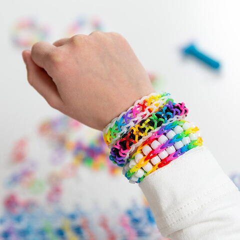 Totum Set creativ cu elastice - Loom i Do