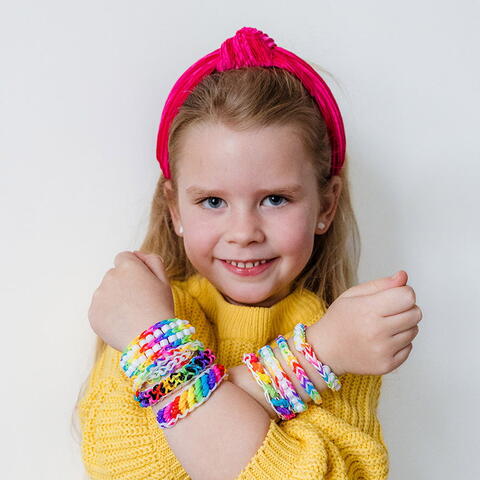 Totum Set creativ cu elastice - Loom i Do