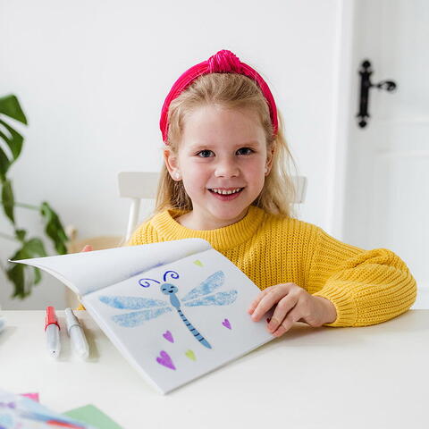 Totum Set creativ - Carioci magice de suflat