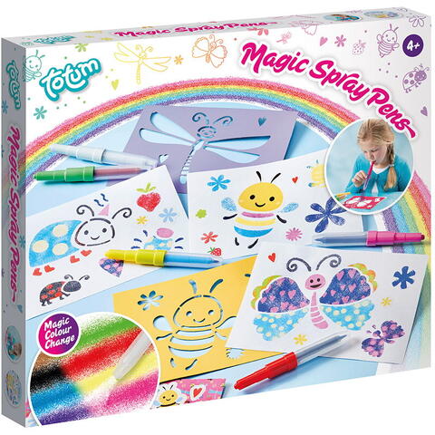 Totum Set creativ - Carioci magice de suflat
