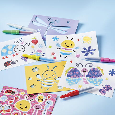 Totum Set creativ - Carioci magice de suflat
