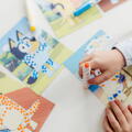 Totum Set creativ - Arta cu puncte - Bluey
