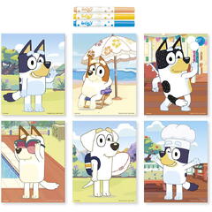 Set creativ - Arta cu puncte - Bluey