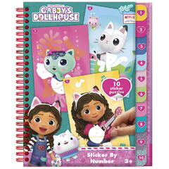 Carticica cu activitati si abtibilduri - Gabby's Dollhouse