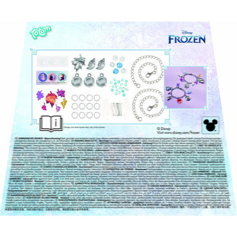 Totum Set bratari cu pandantive - Frozen